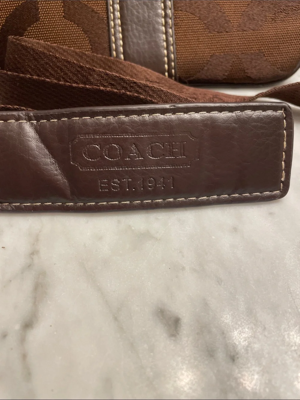 Coach compact messenger